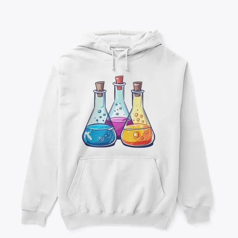 Colorful Erlenmeyer Flasks