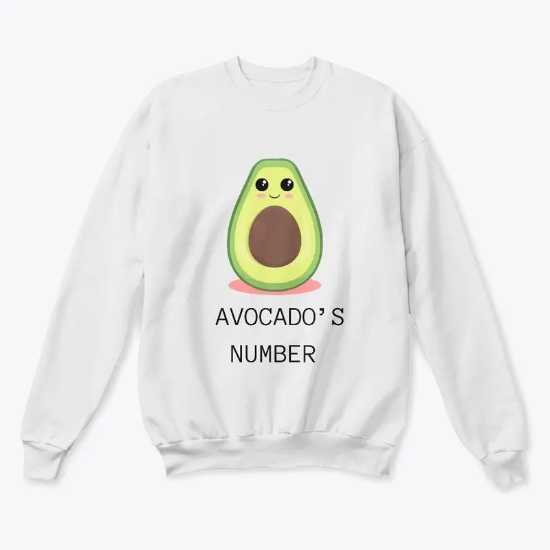 Avocado's (Avogadro's) Number